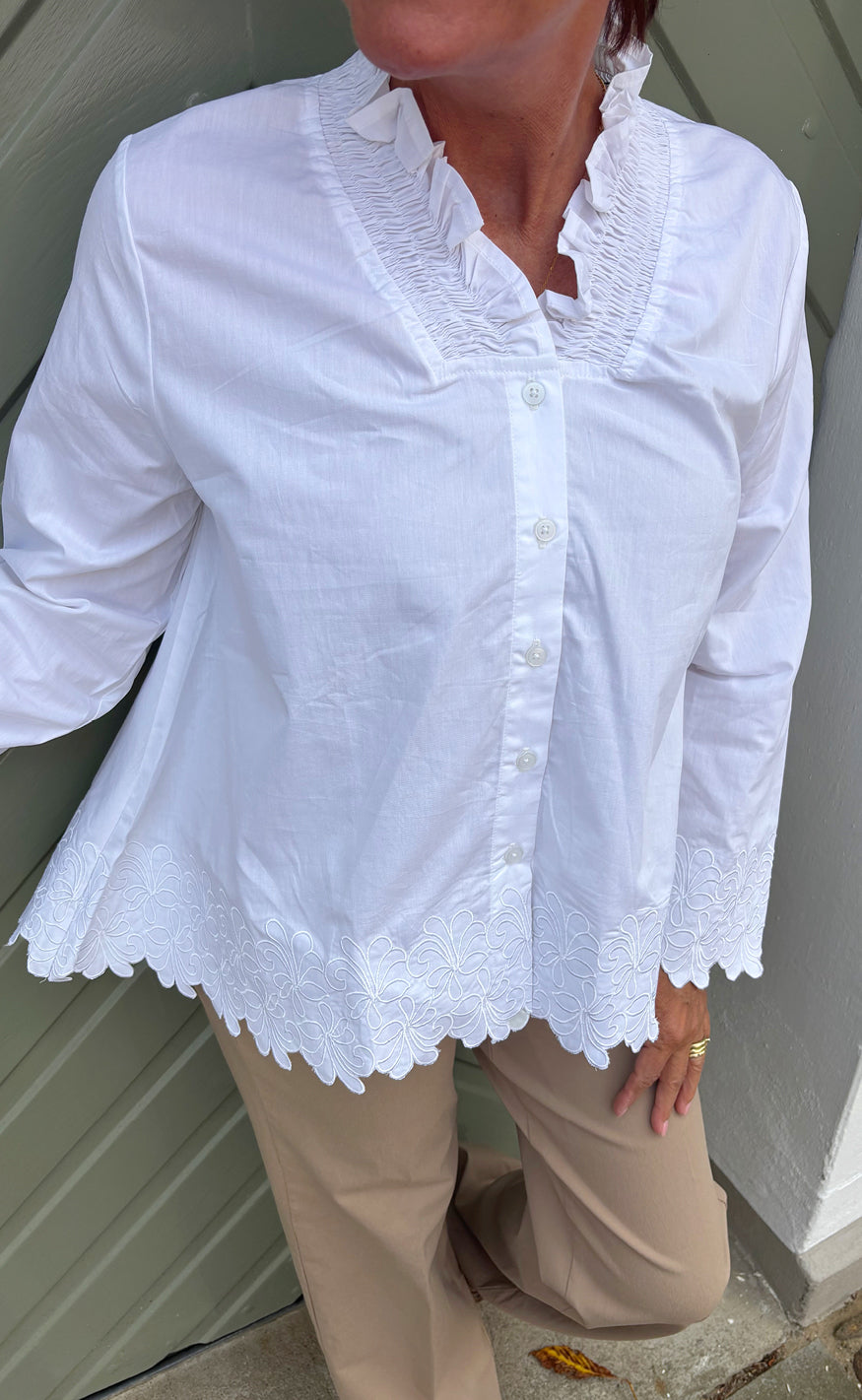 Say INA Copenhagen Skjorte - Lilli - White