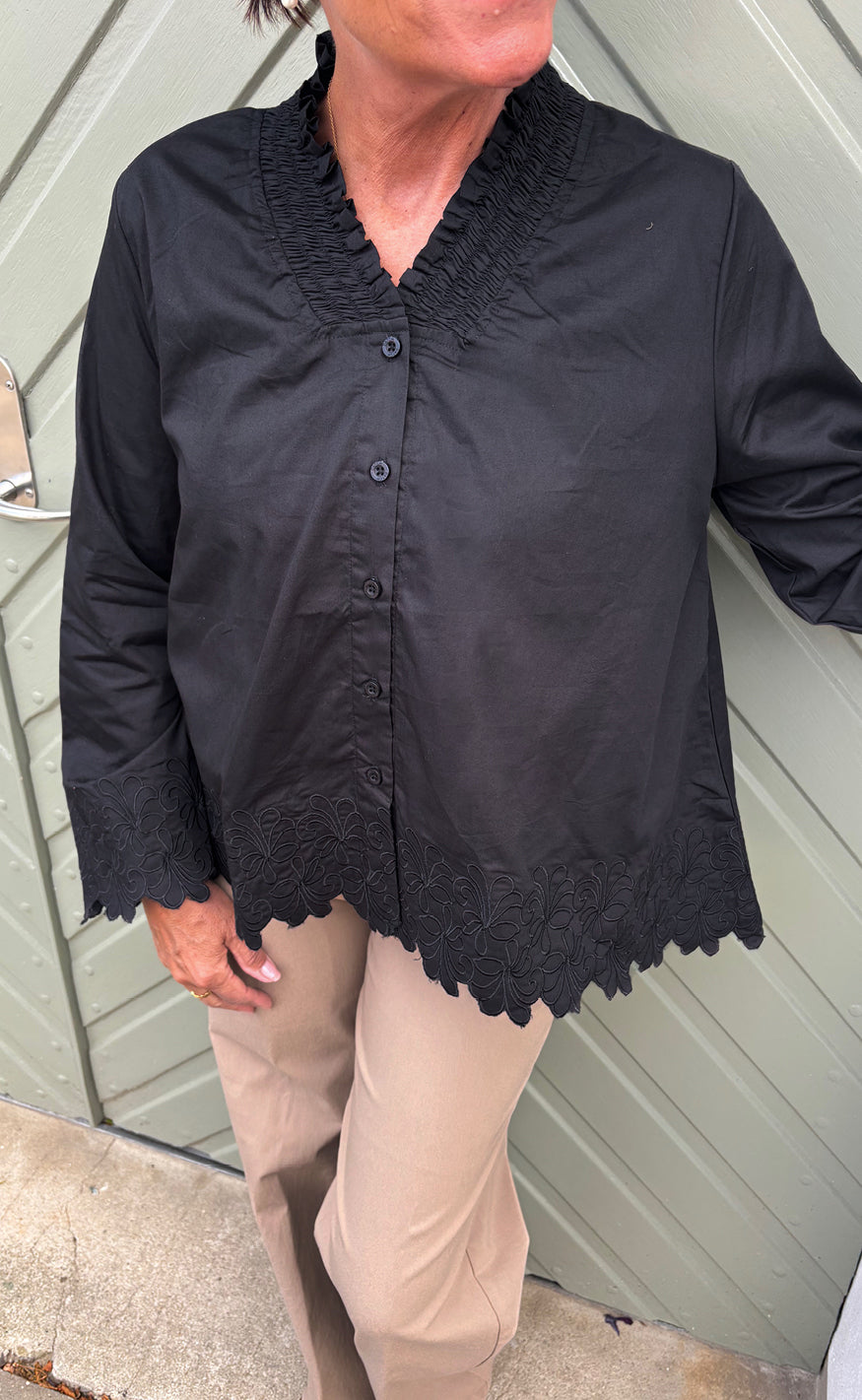 Say INA Copenhagen Skjorte - Lilli - Black