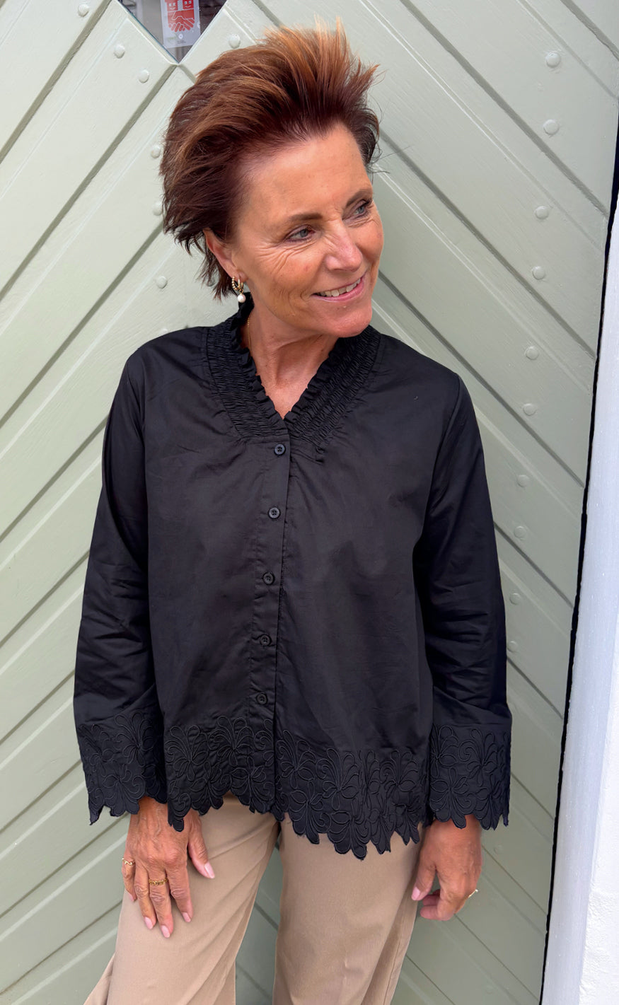 Say INA Copenhagen Skjorte - Lilli - Black