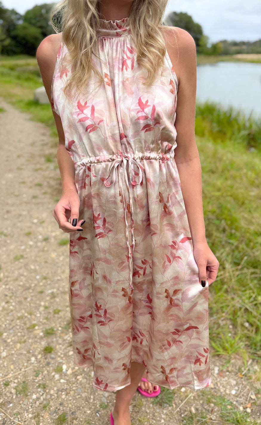 Say INA Copenhagen Kjole - Malou - Rosy Flower
