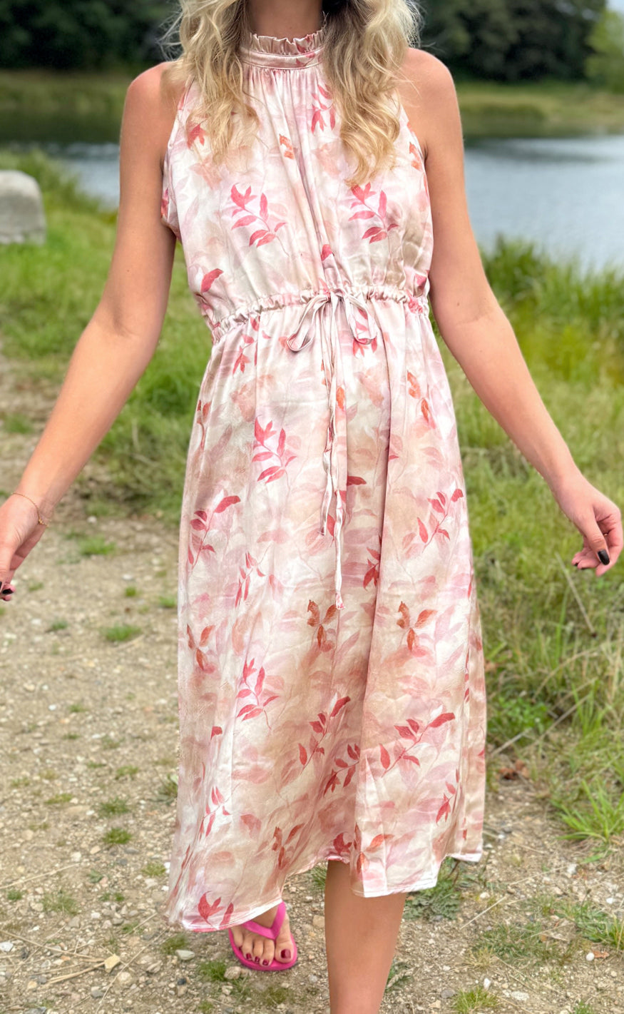Say INA Copenhagen Kjole - Malou - Rosy Flower