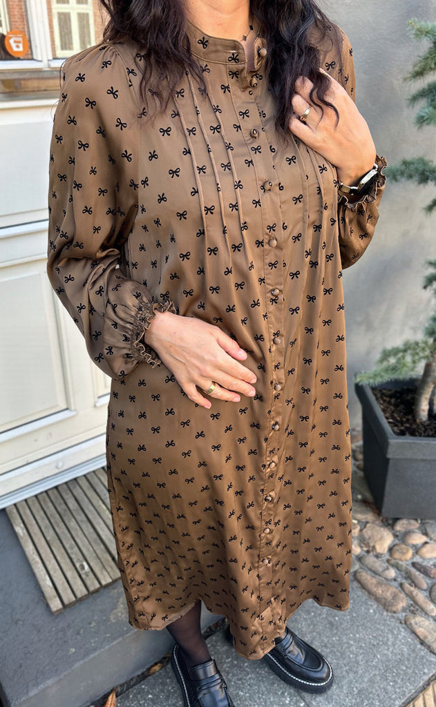 Say INA Copenhagen Kjole - Liara - Brown Bows