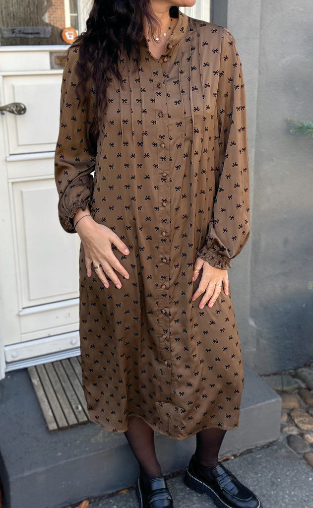 Say INA Copenhagen Kjole - Liara - Brown Bows