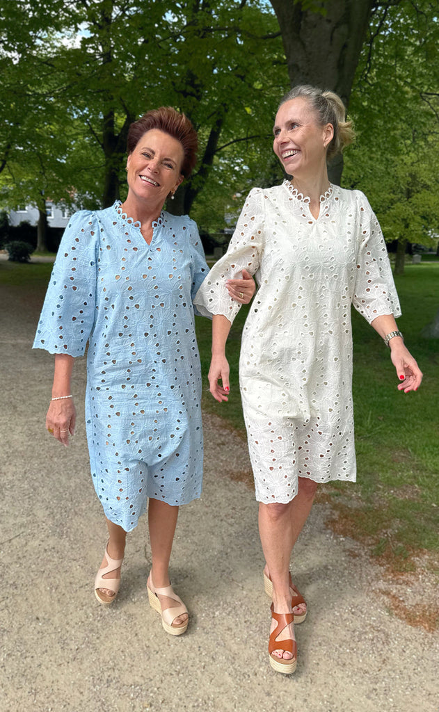 Say INA Copenhagen Kjole - Milla - Blue Lace
