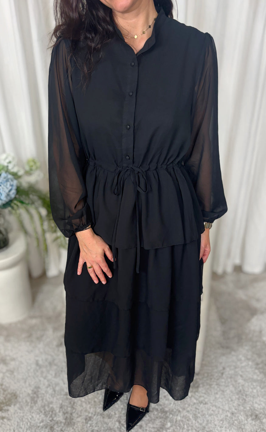 Say INA Copenhagen Kjole - Victoria - Black