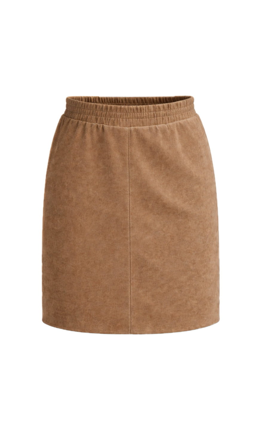 Say INA Copenhagen Skjørt - Kathi Suede - Camel