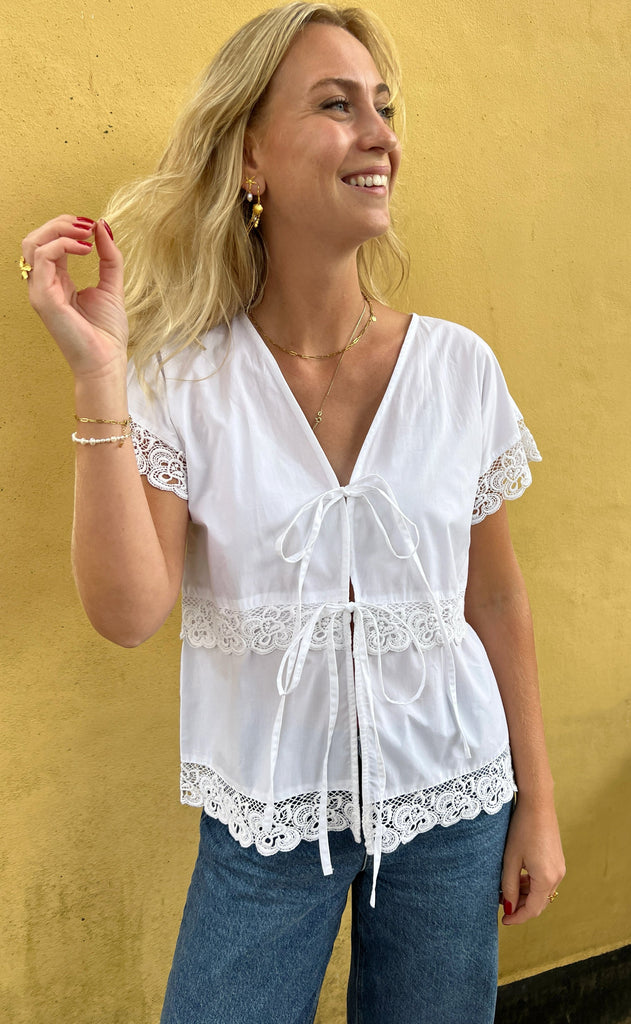 INA Copenhagen Bluse - Laura - White