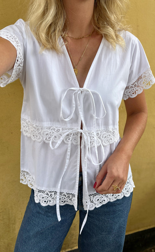 INA Copenhagen Bluse - Laura - White