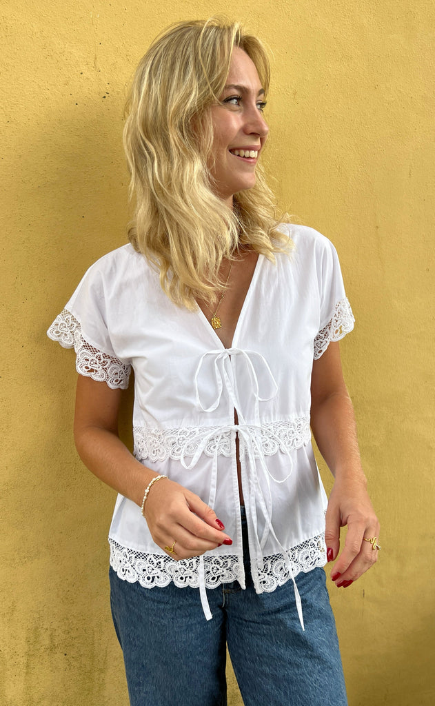 INA Copenhagen Bluse - Laura - White