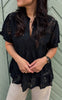 Say INA Copenhagen T-skjorte - Weronica - Black Lace