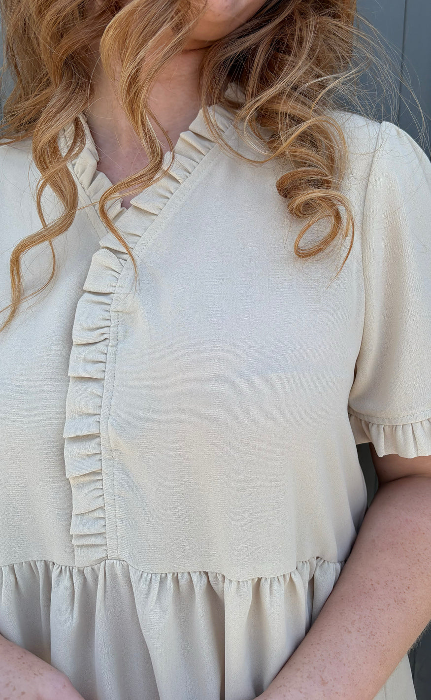 INA Copenhagen Kjole - Catja Summer - Beige
