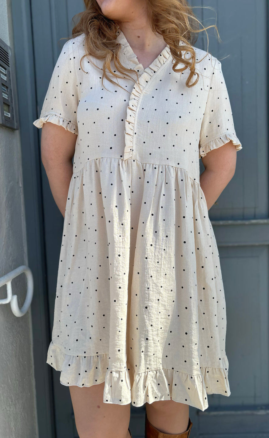 INA Copenhagen Kjole - Catja Summer - Black Dots