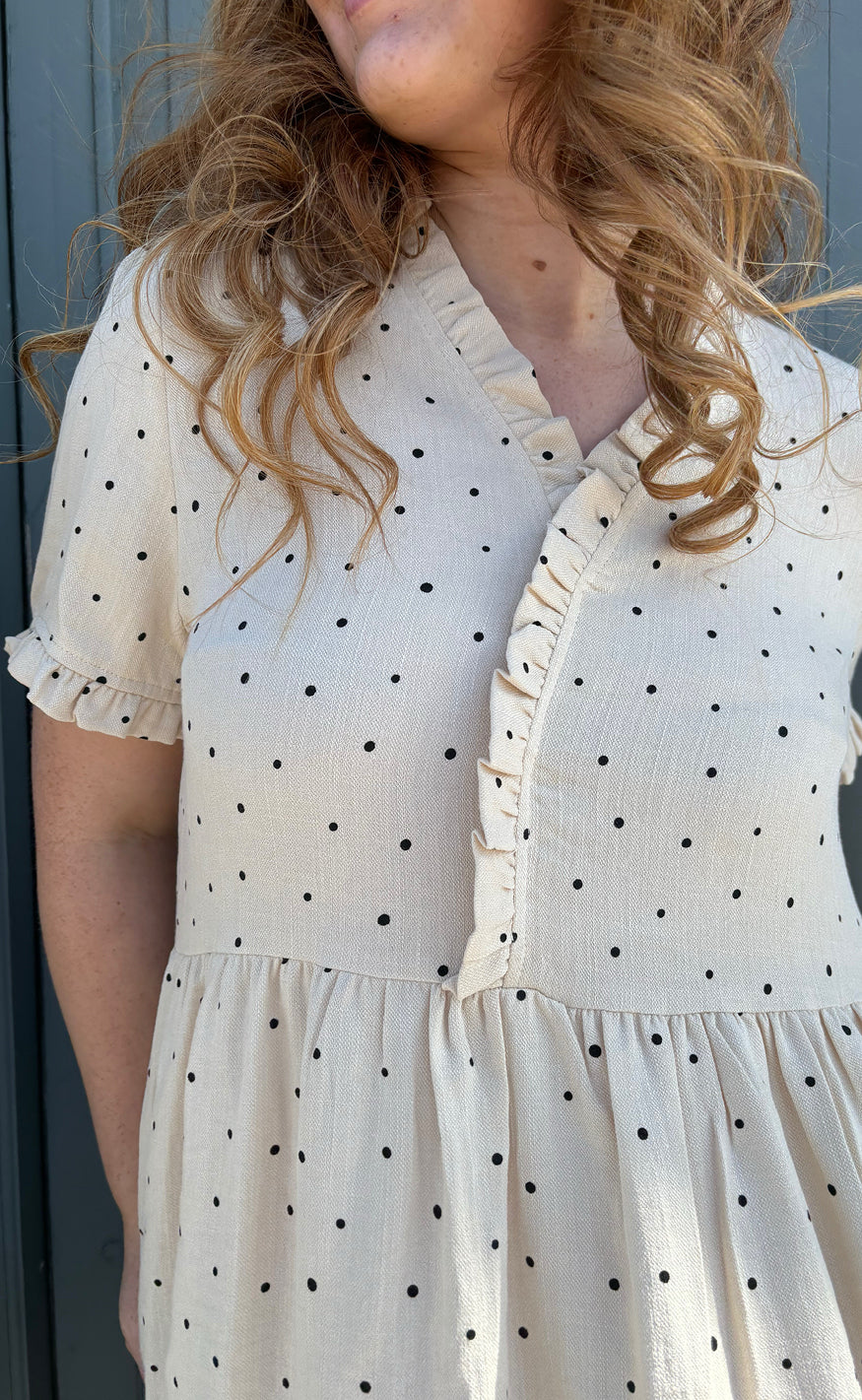 INA Copenhagen Kjole - Catja Summer - Black Dots