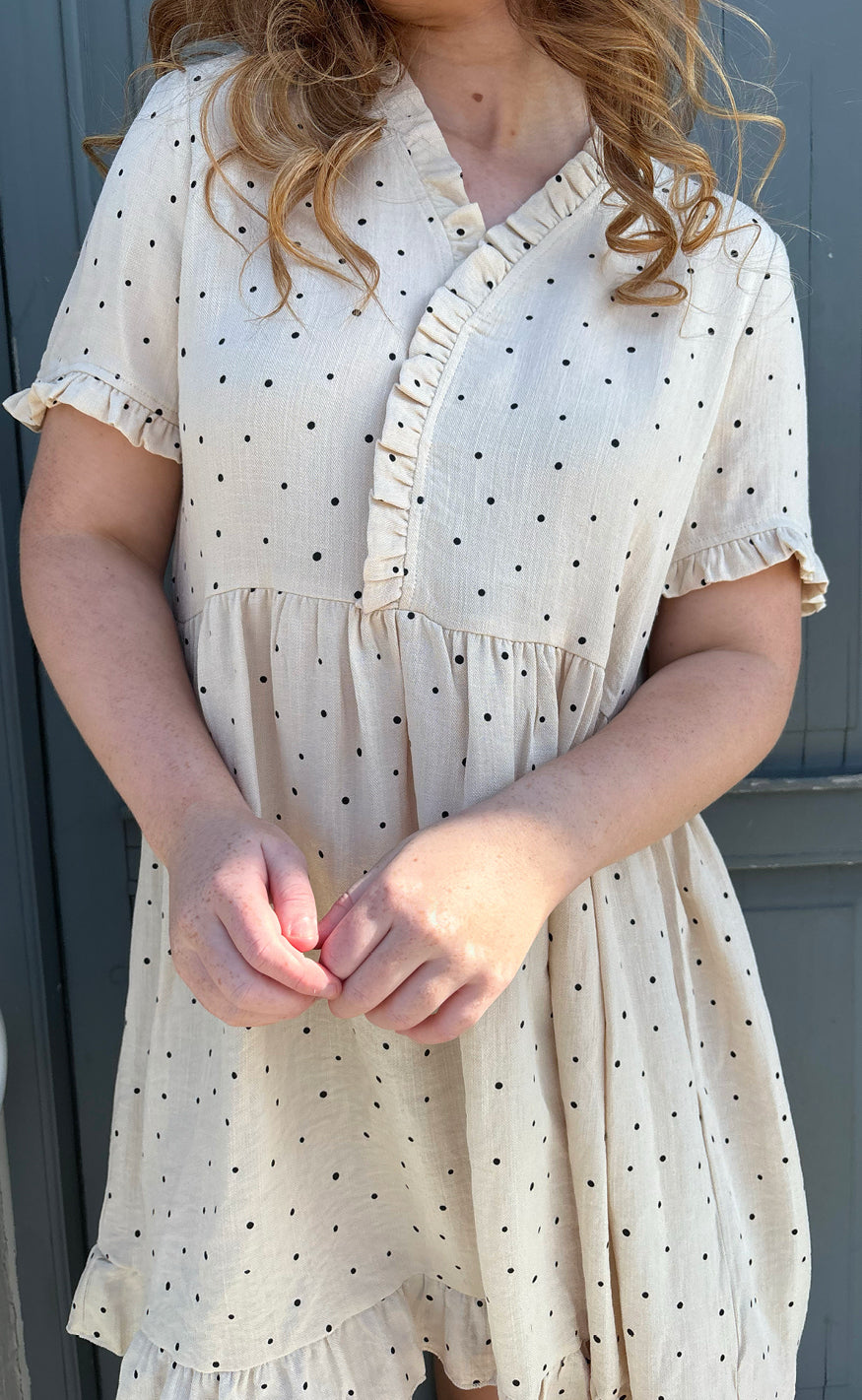INA Copenhagen Kjole - Catja Summer - Black Dots