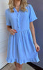 Say INA Copenhagen Kjole - Catja Summer - Blue Striped