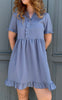 Say INA Copenhagen Kjole - Catja Summer - Blue