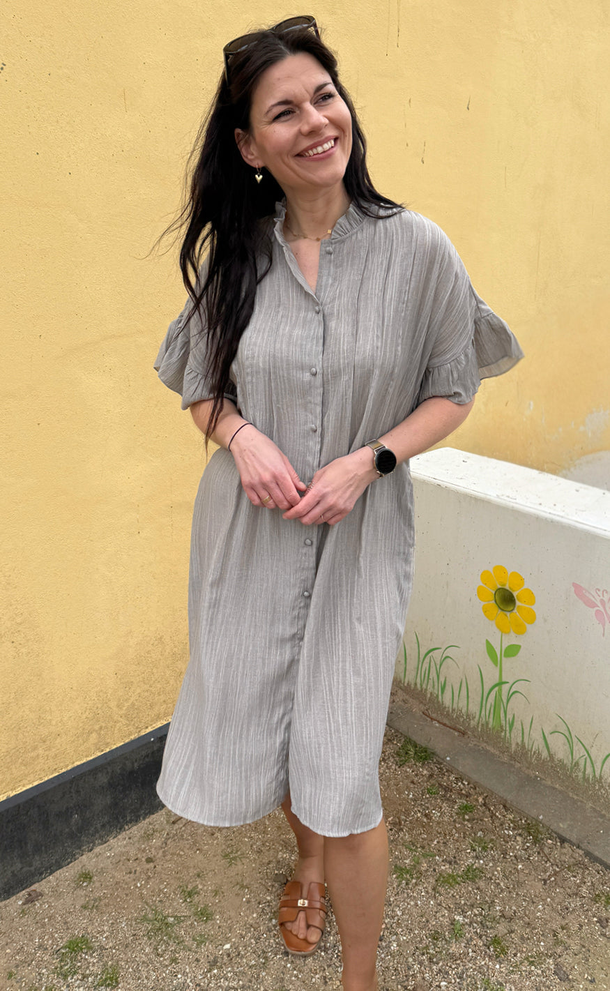 INA Copenhagen Kjole - Michela - Greyish