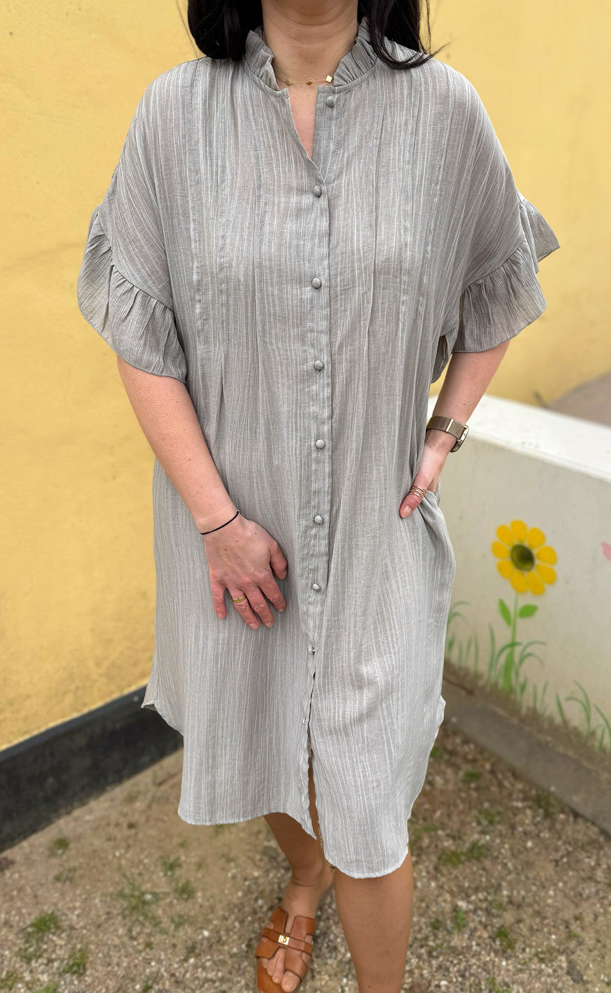 INA Copenhagen Kjole - Michela - Greyish