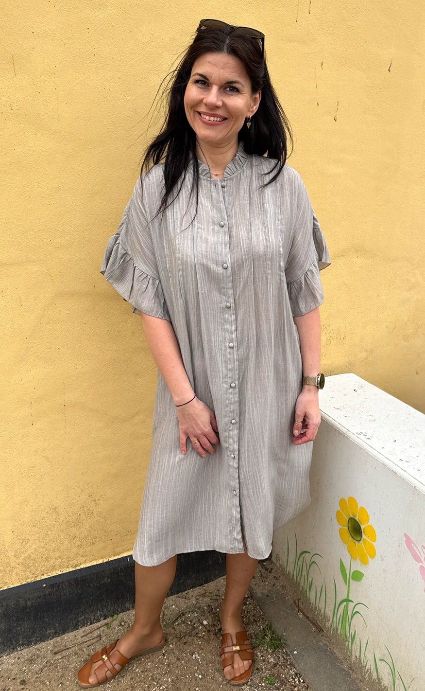 INA Copenhagen Kjole - Michela - Greyish