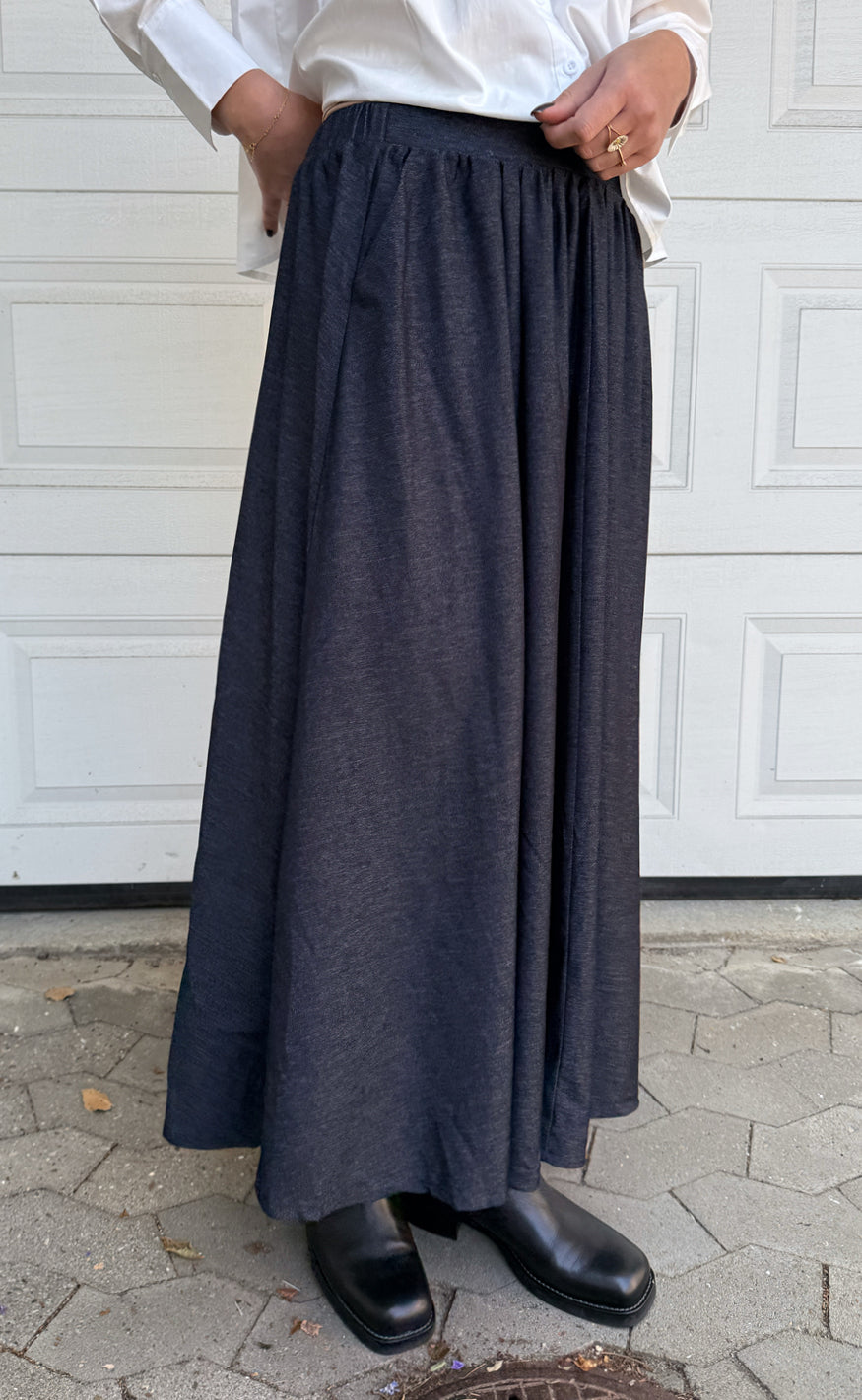 Say INA Copehagen Skjørt - Lucia - Denim Blue