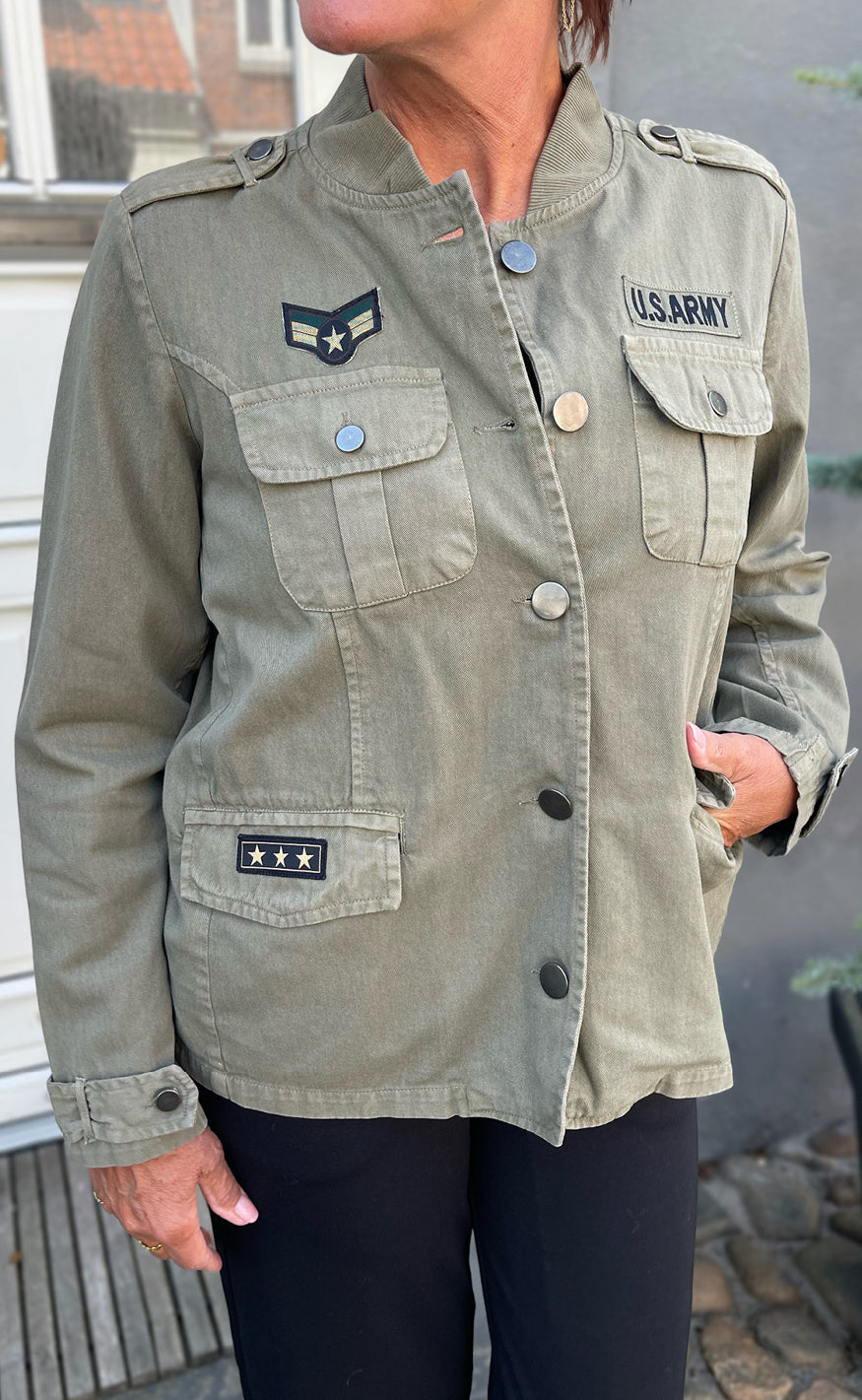 Say INA Copenhagen Jakke - US Army - Army Green