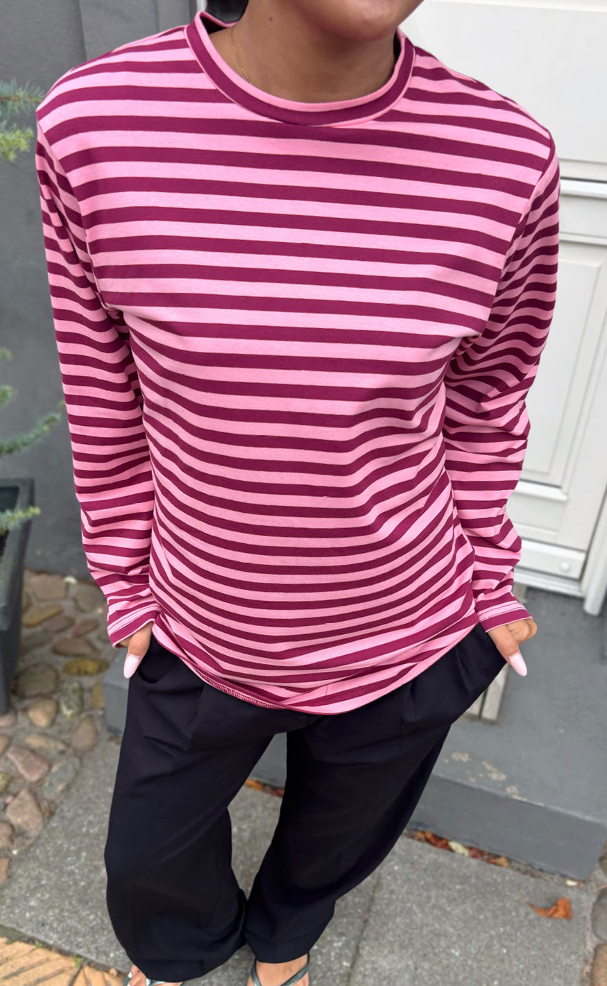 Say INA Copenhagen Bluse - Livy - Pink Striped