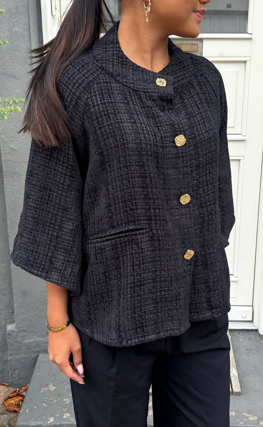 Say INA Copenhagen Cardigan - Kimmi - Black