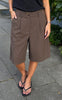 Say INA Copenhagen Jorts - Sanna - Dark Brown