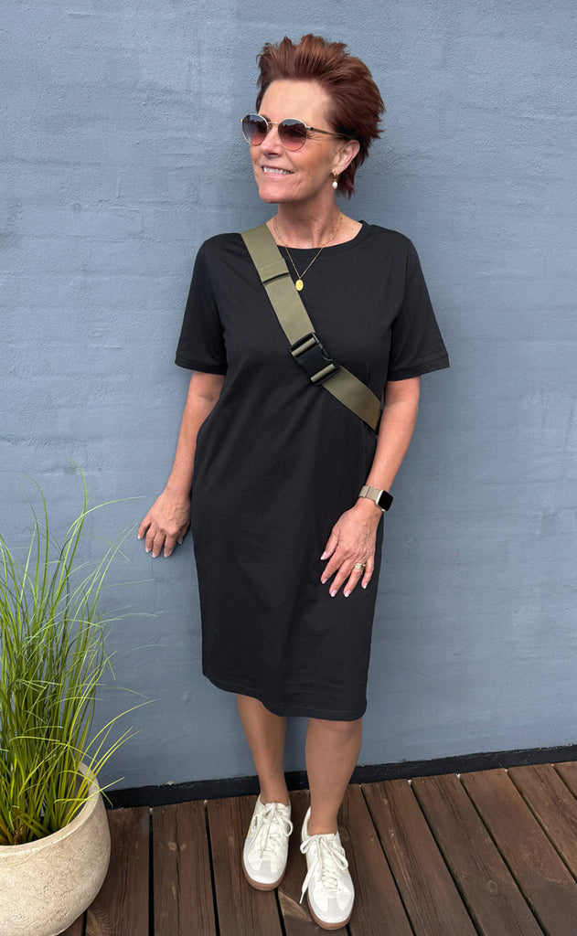 INA Copenhagen Kjole - Alva - Black