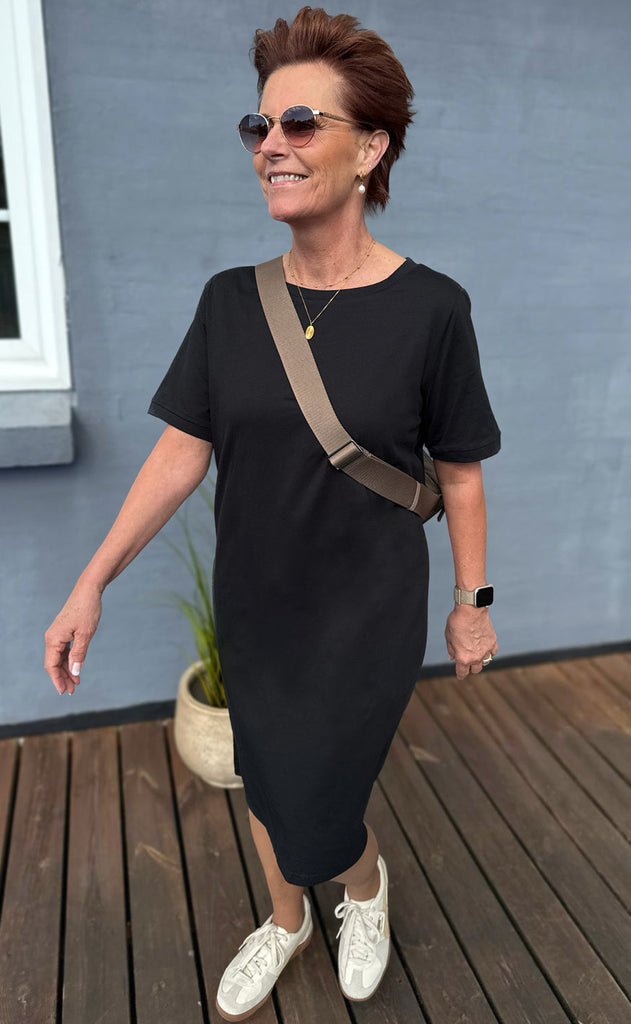 INA Copenhagen Kjole - Alva - Black