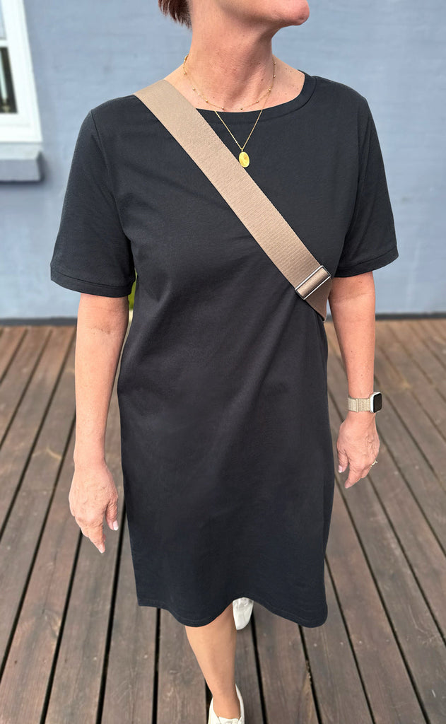 INA Copenhagen Kjole - Alva - Black