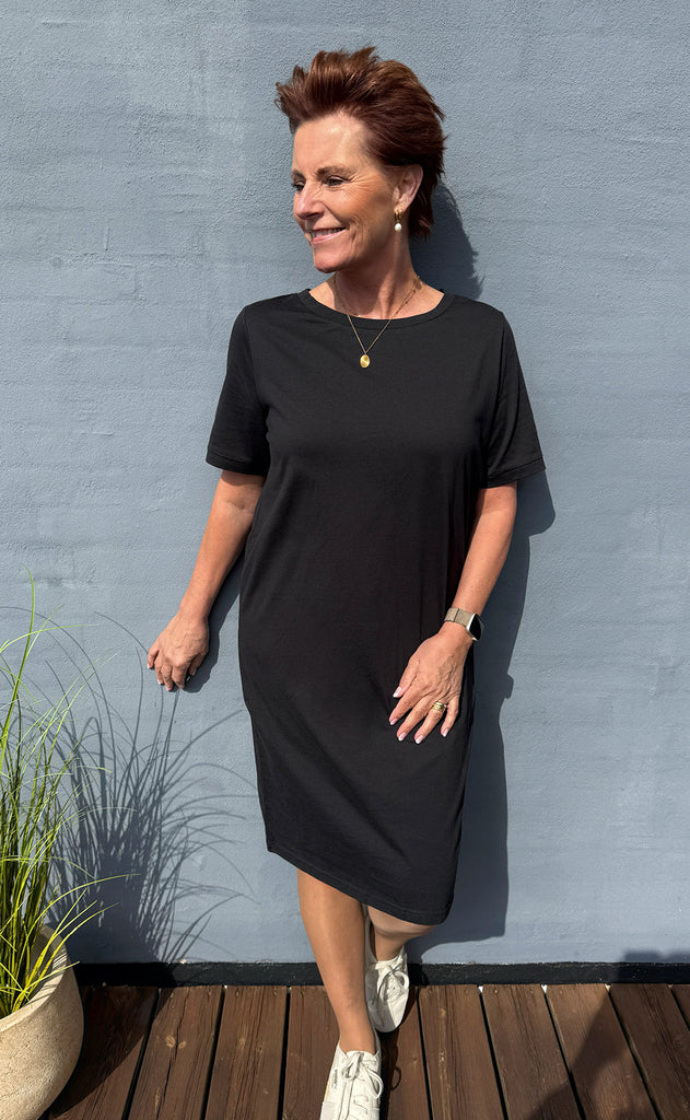 INA Copenhagen Kjole - Alva - Black