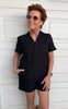 Say INA Copenhagen Topp - Catja - Black Broderie Anglaise