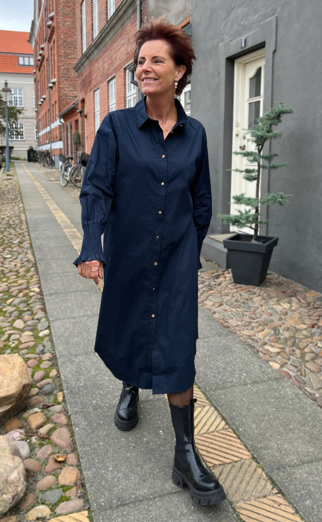 INA Copenhagen Kjole - Vera - Midnight Blue