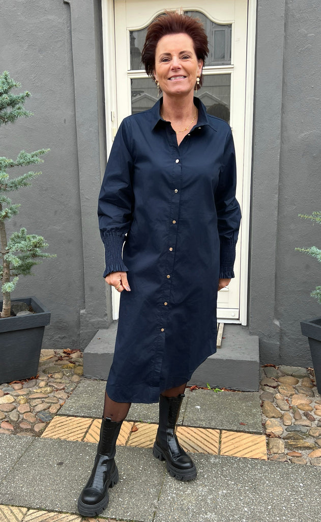 INA Copenhagen Kjole - Vera - Midnight Blue