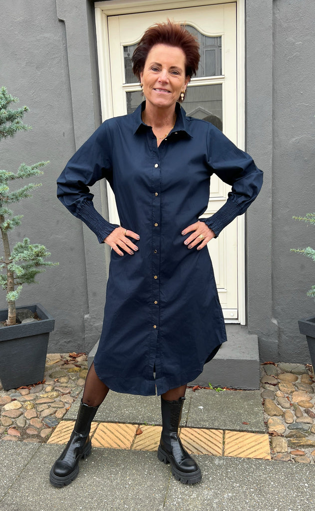 INA Copenhagen Kjole - Vera - Midnight Blue