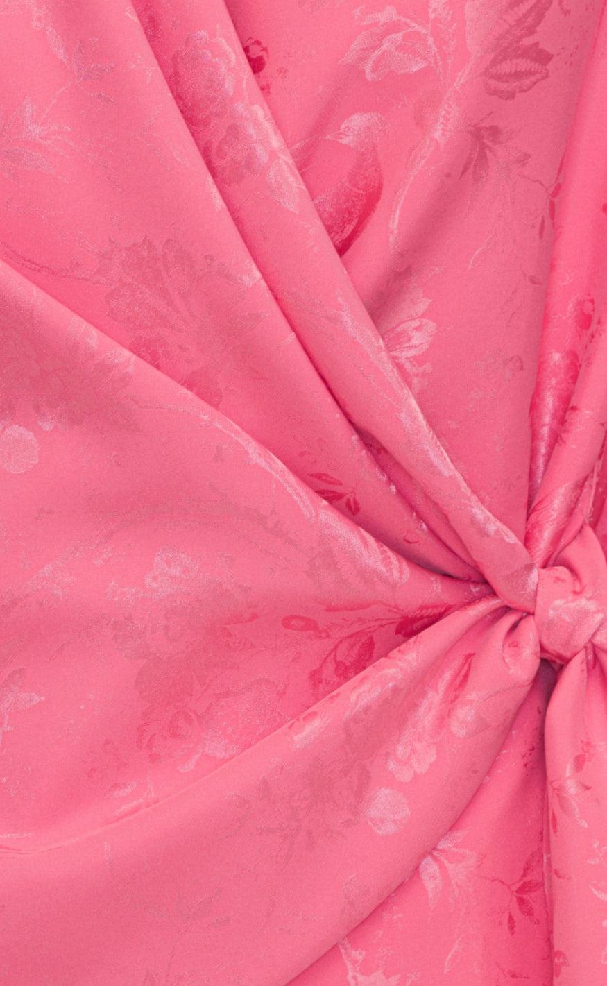 Karmamia Copenhagen Bluse - Ines - Provence Jacquard Pink