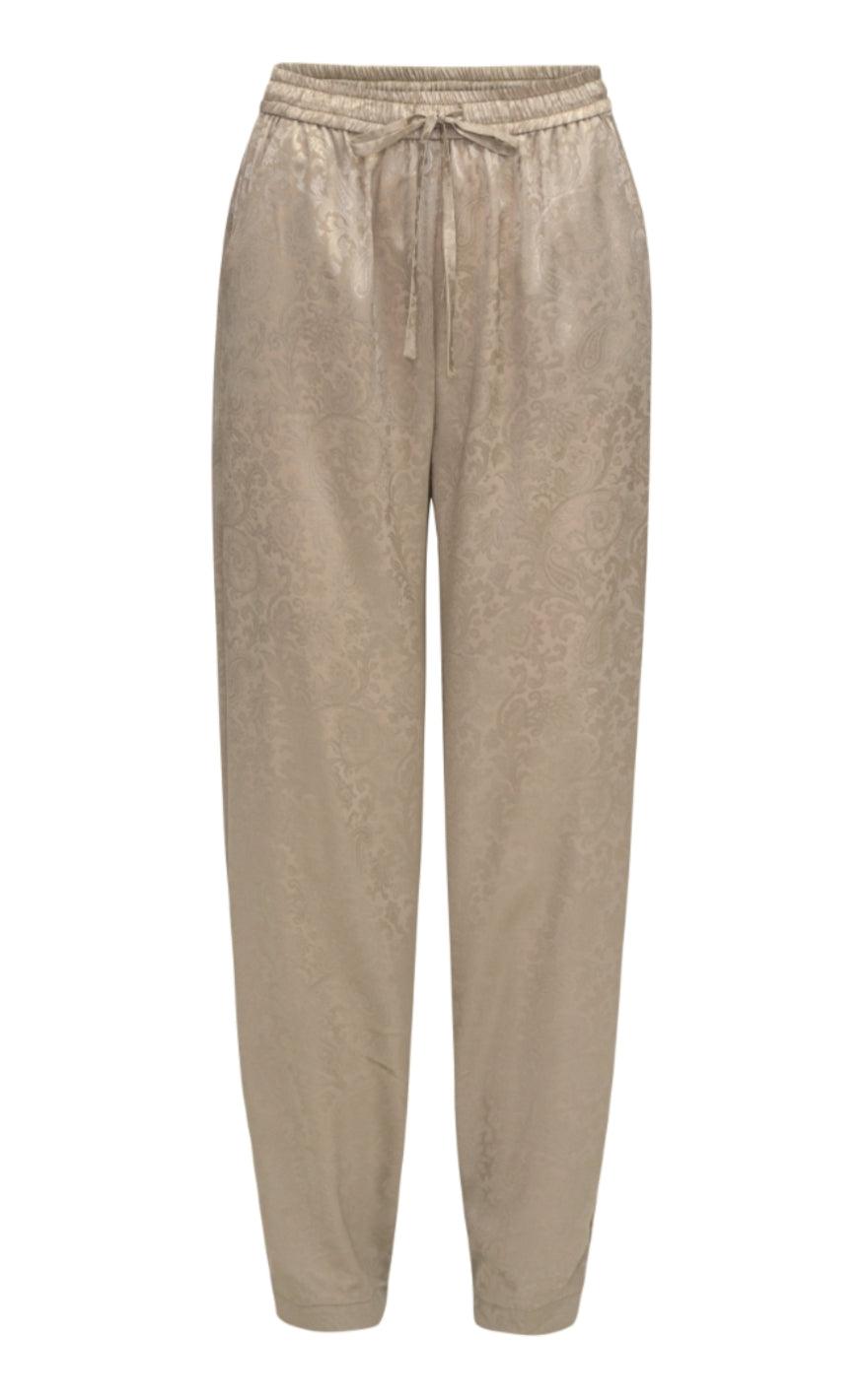 Karmamia Copenhagen Bukser - Cora - Pearl Paisley Jacquard