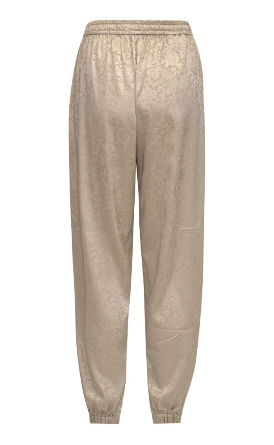 Karmamia Copenhagen Bukser - Cora - Pearl Paisley Jacquard