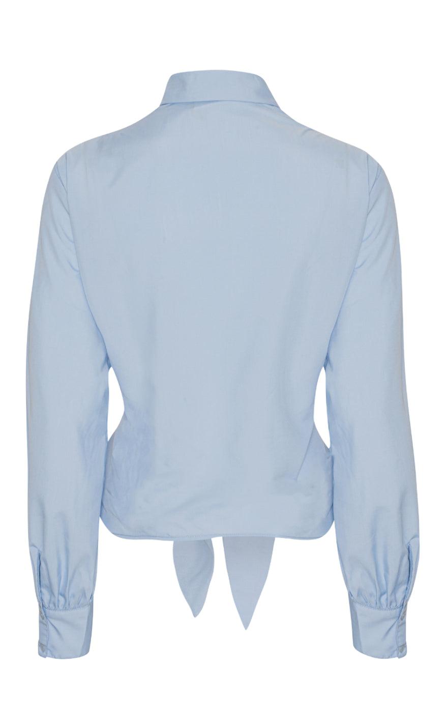 Karmamia Copenhagen Skjorte - Lee - Sky Blue Cotton