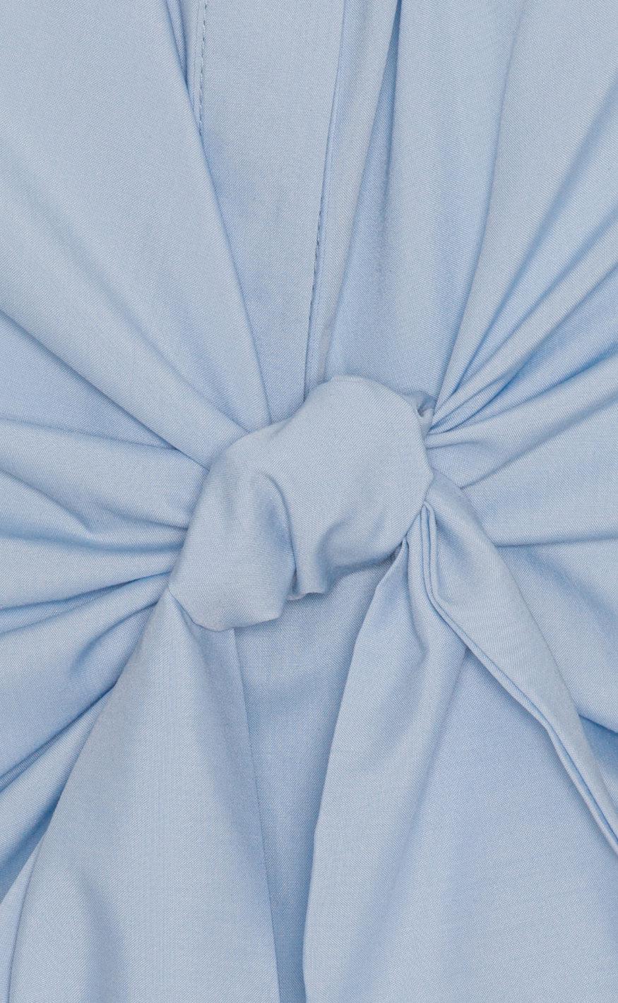 Karmamia Copenhagen Skjorte - Lee - Sky Blue Cotton