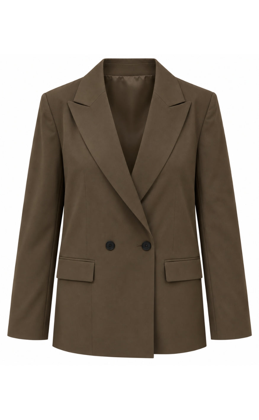 Say INA Copenhagen Blazer - Nahla - Dark Brown