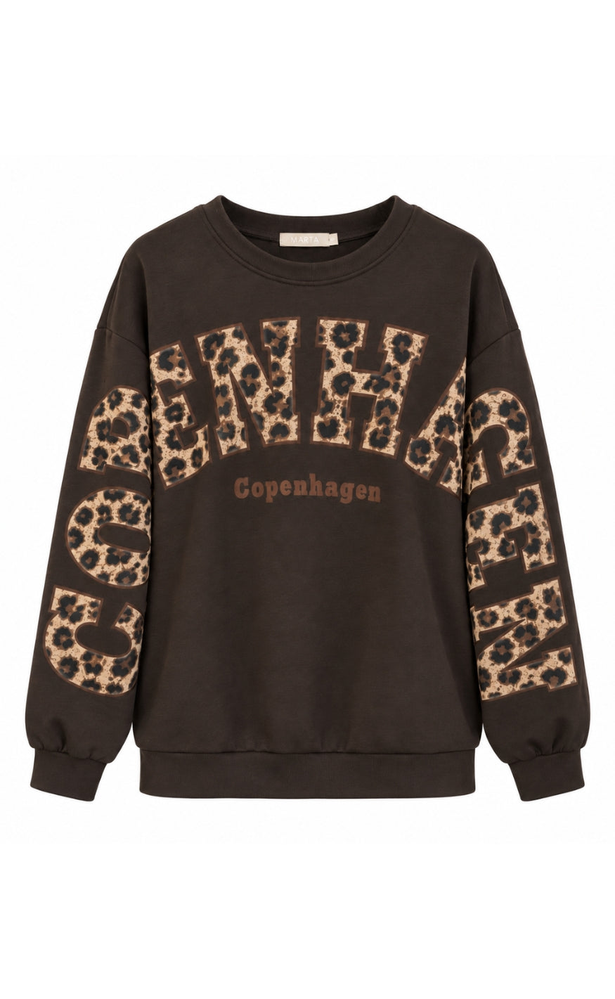 Marta Du Chateau Sweatshirt - Sevilla - Moro/Leo