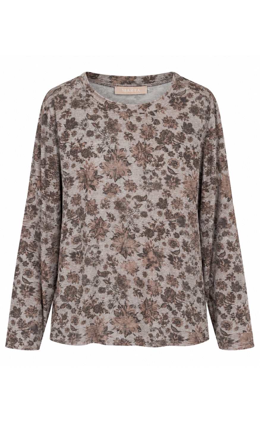 Marta Du Chateau Topp - Elissa - Fango11279tpd