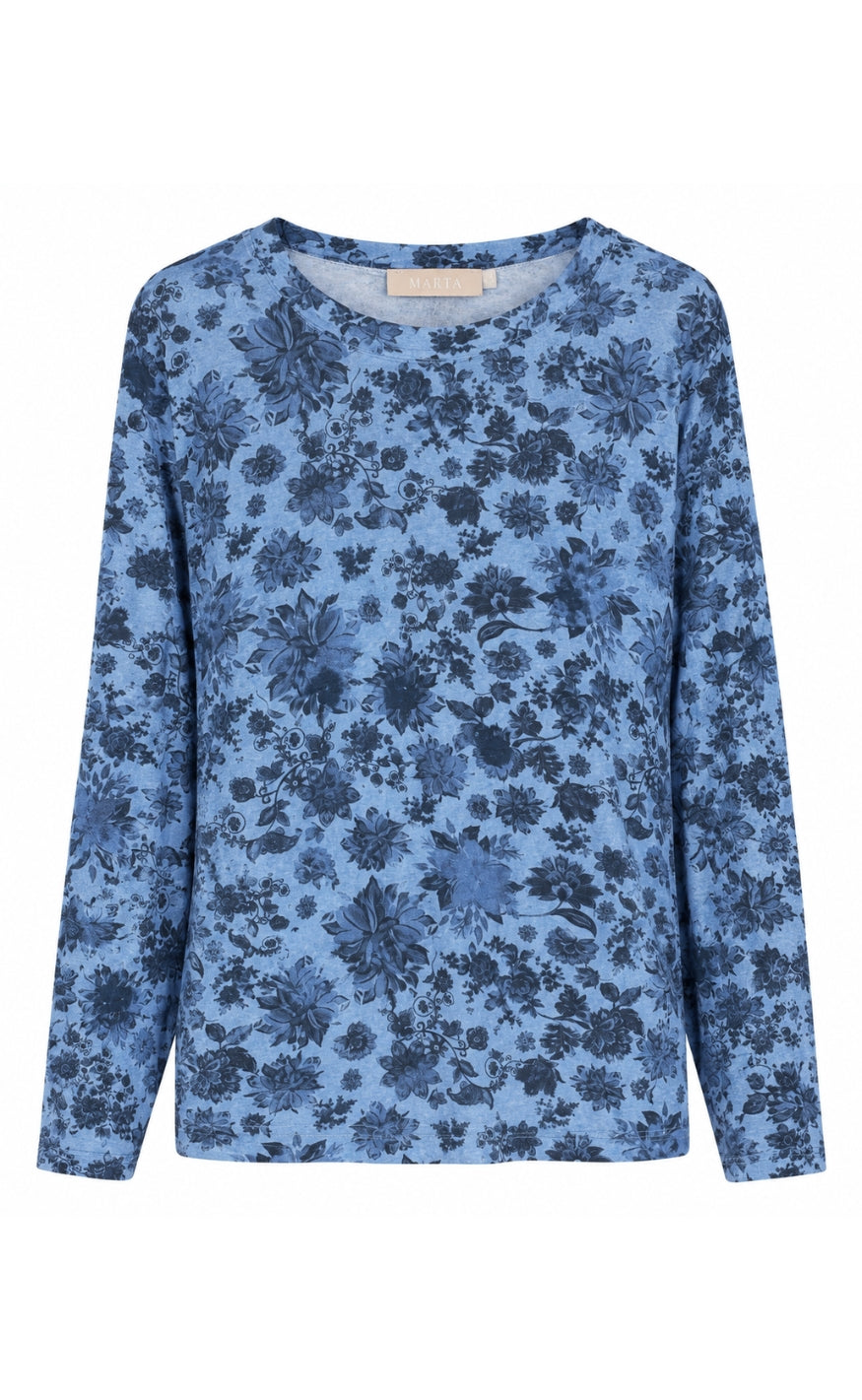 Marta Du Chateau Topp - Elissa - Jeans11279tpd