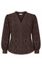 Say INA Copenhagen Skjorte - Brianna - Dark Brown