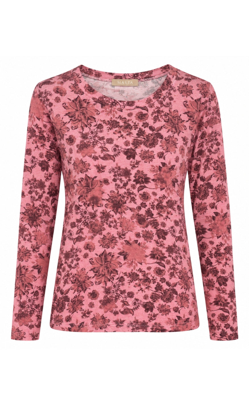 Marta Du Chateau Topp - Elissa - Rosa11279tpd