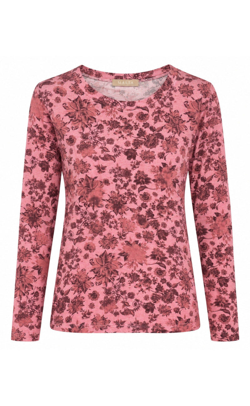 Marta Du Chateau Topp - Elissa - Rosa11279tpd