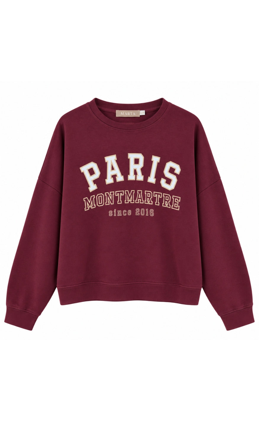 Marta Du Chateau Sweatshirt - Oceana - Wine14
