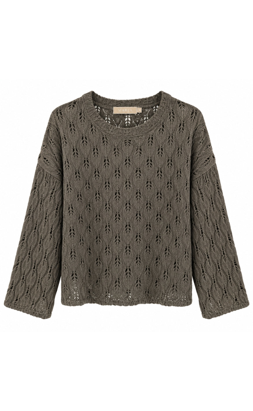 Marta Du Chateau Genser - Peach - Brown